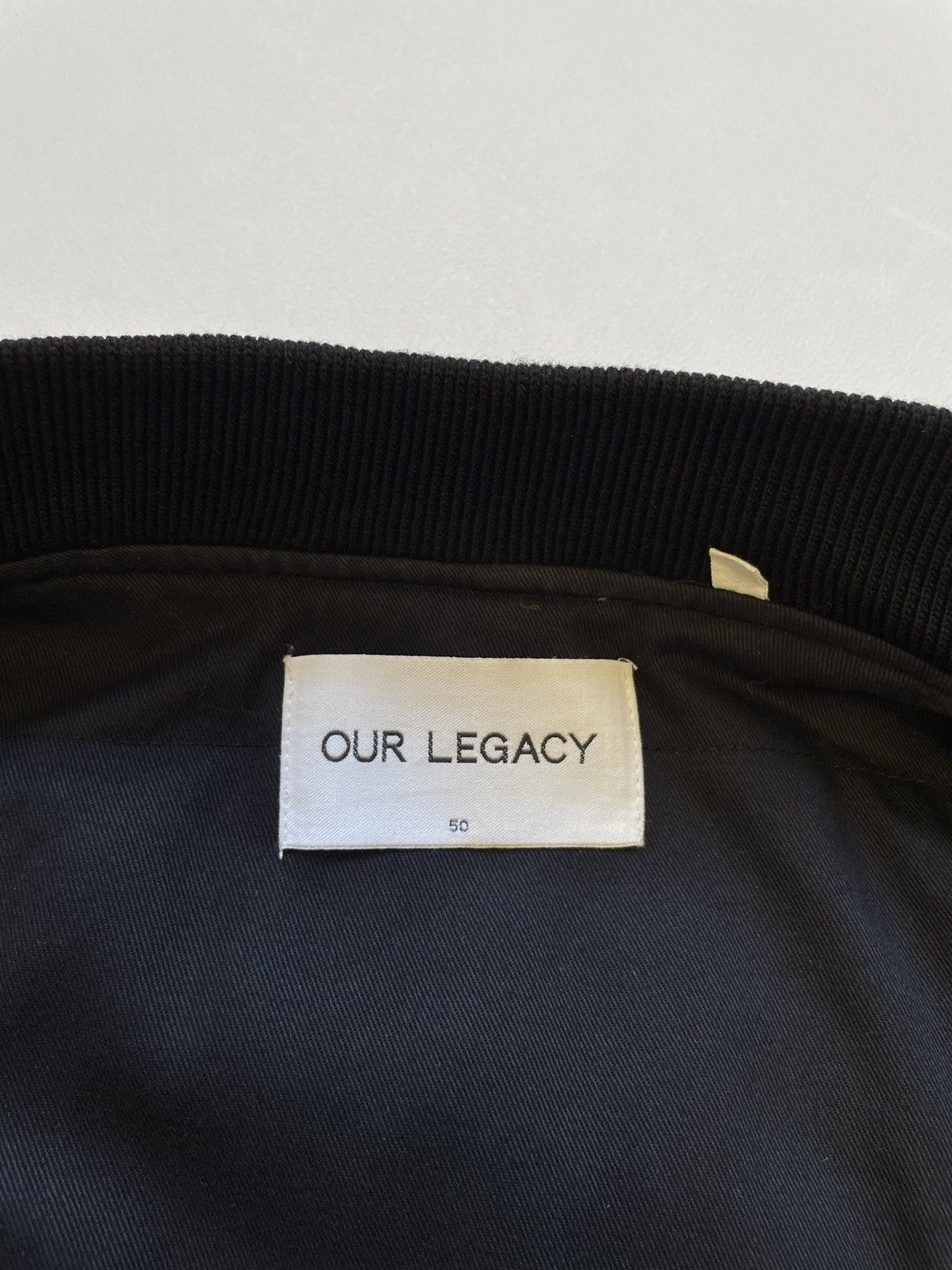 Our Legacy A/W 14 ‘Black Shimmer’ Nylon Bomber Jacket Size US M / EU 48-50 / 2 - 5 Thumbnail