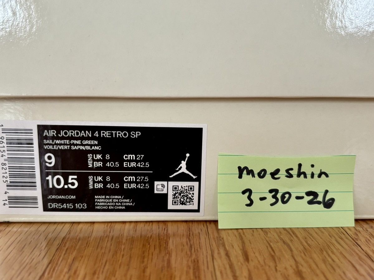 Jordan Brand Jordan 4 Retro SB Pine Green Size US 9 / EU 42 - 9 Thumbnail