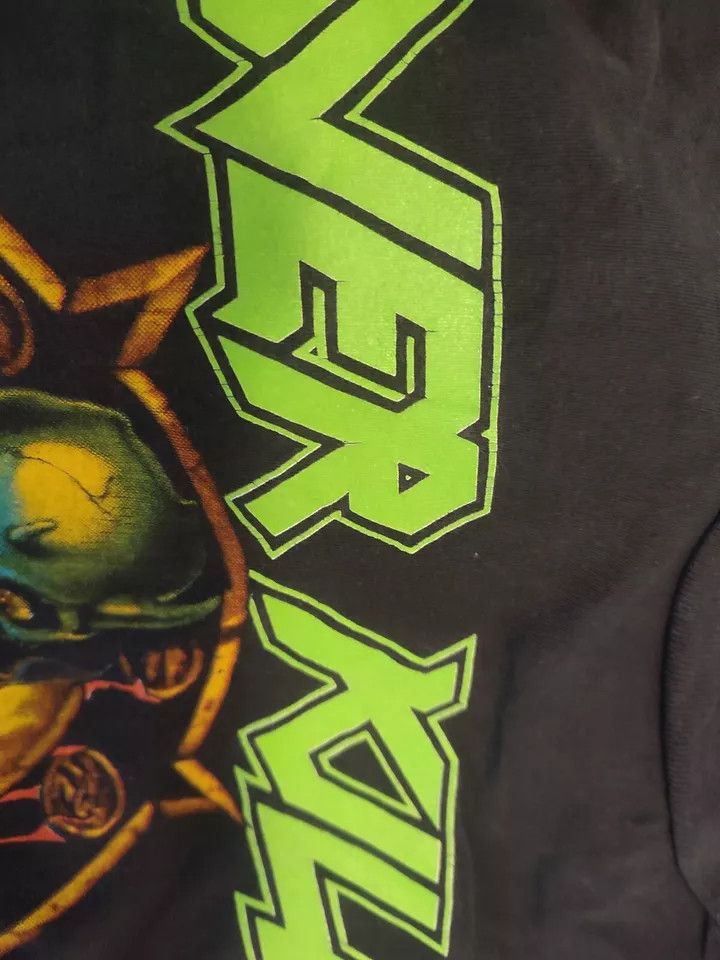Vintage RARE Vintage Overkill Horrorscope Touring The World 1991-92 Size US XL / EU 56 / 4 - 6 Thumbnail