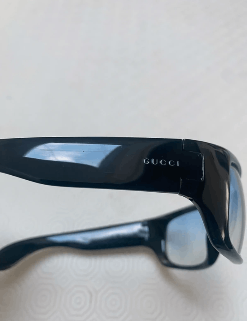 Gucci GUCCI Sunglasses Shield Rimless Wrap GG Vintage Size ONE SIZE - 1 Thumbnail