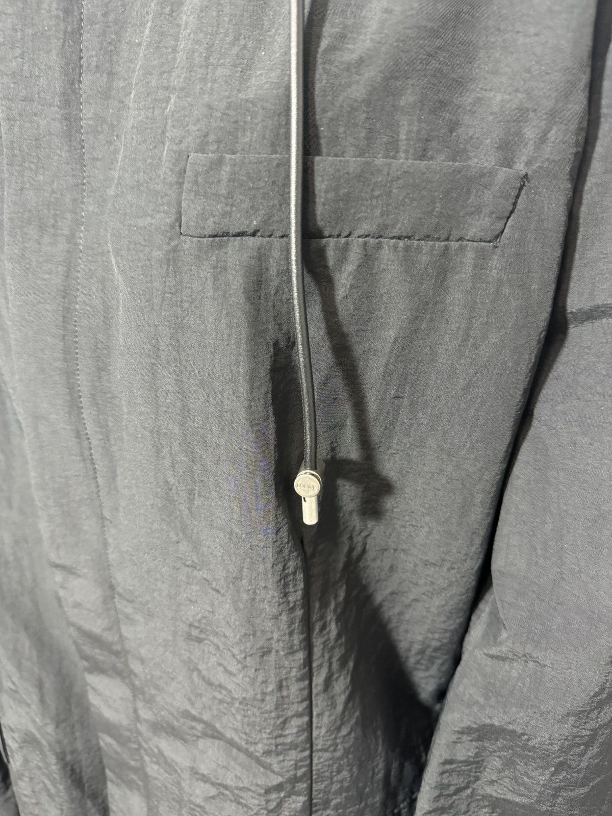 Loewe New LOEWE Nylon Jacket in Black Size US M / EU 48-50 / 2 - 5 Thumbnail