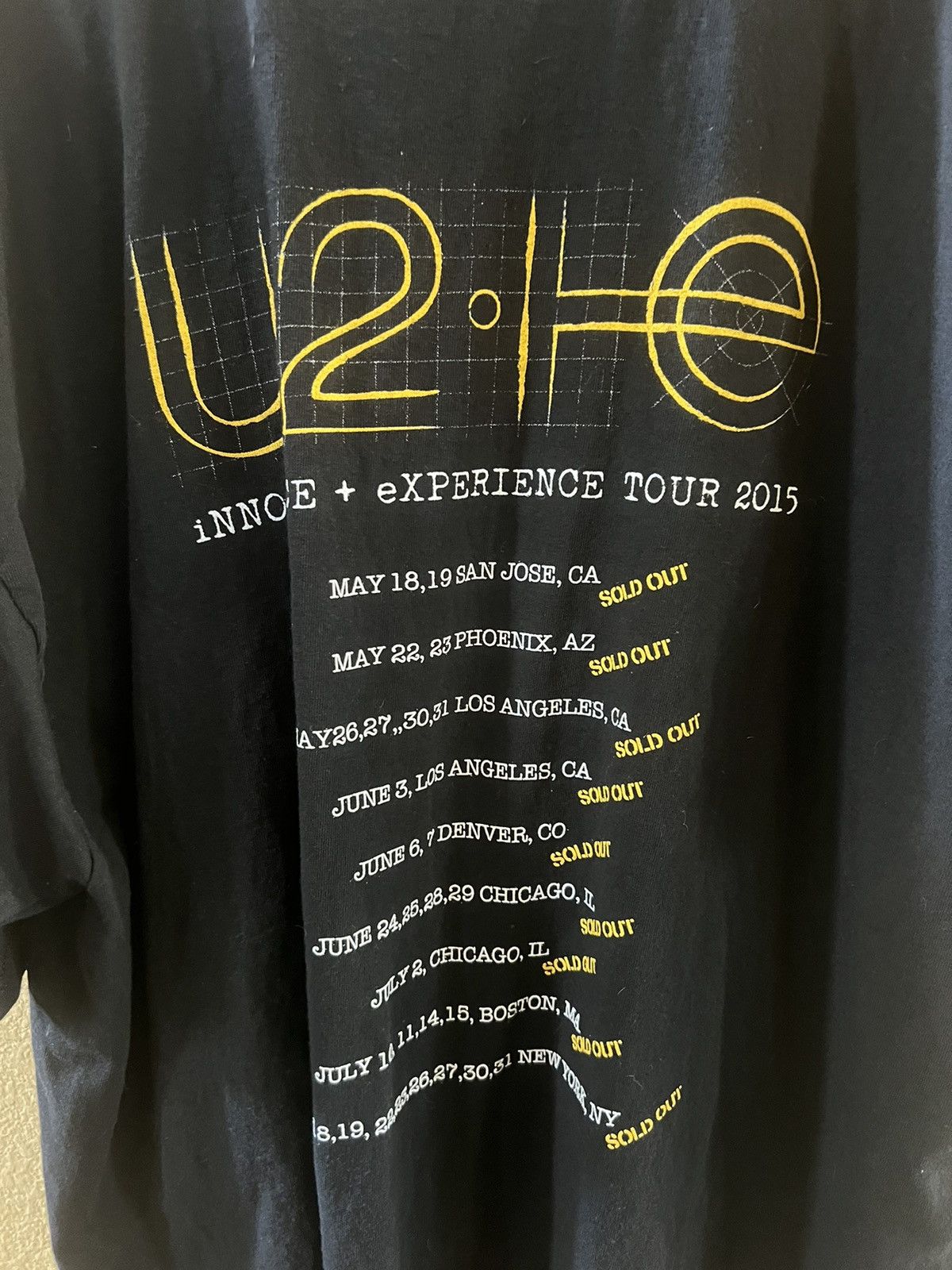 Band Tees × Vintage U2 band tee 2015 Size US XXL / EU 58 / 5 - 5 Thumbnail