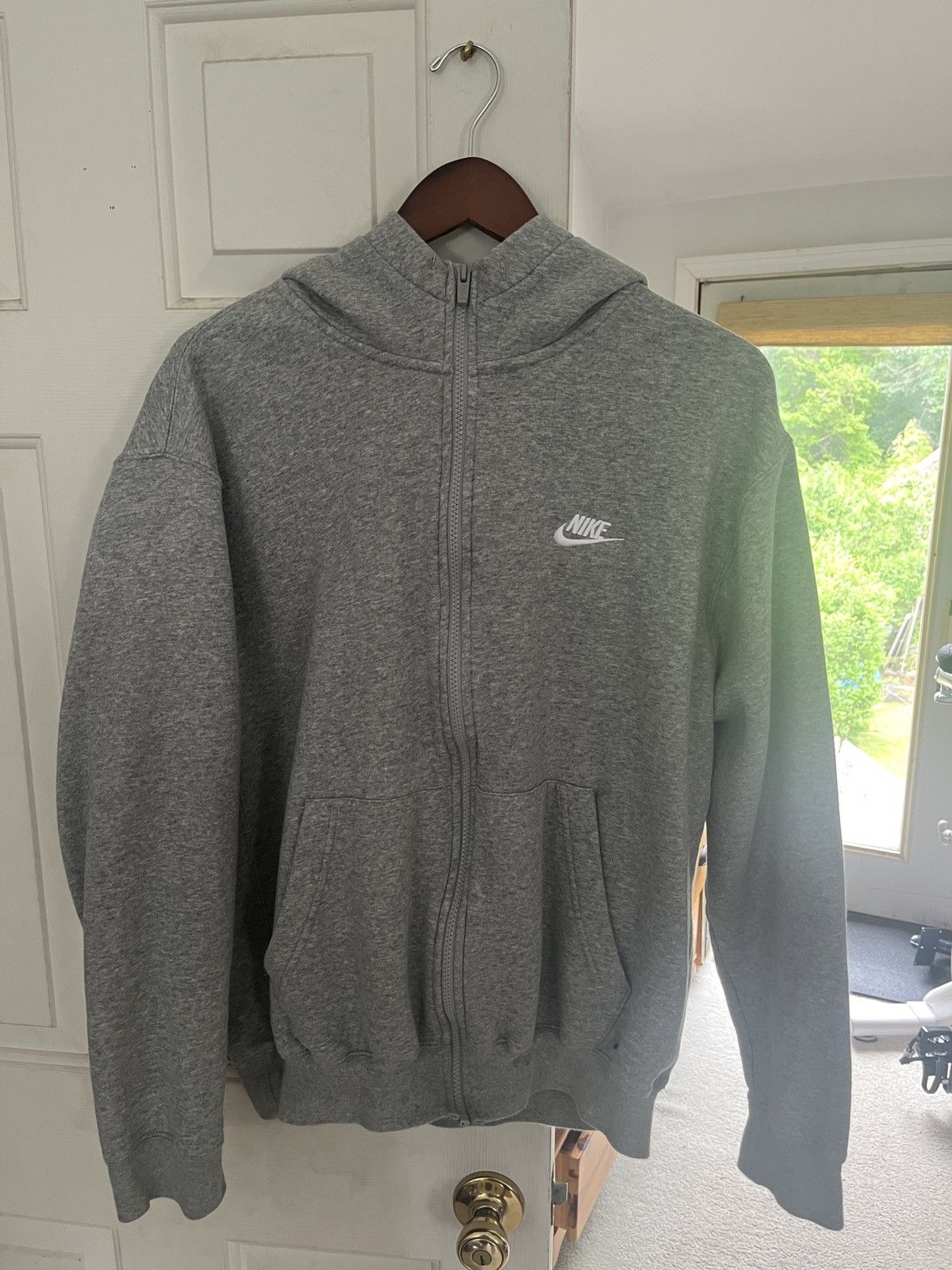 Nike Nike Zip-Up - Gray Size US XL / EU 56 / 4 - 5 Thumbnail
