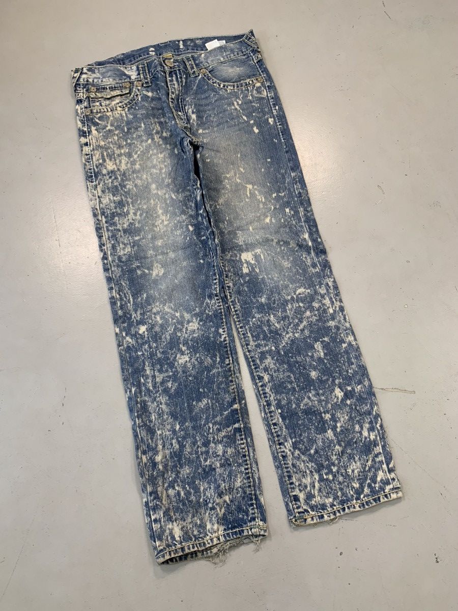 True Religion Vintage true religion thread embroidered straight denim Size US 36 / EU 52 - 2 Thumbnail