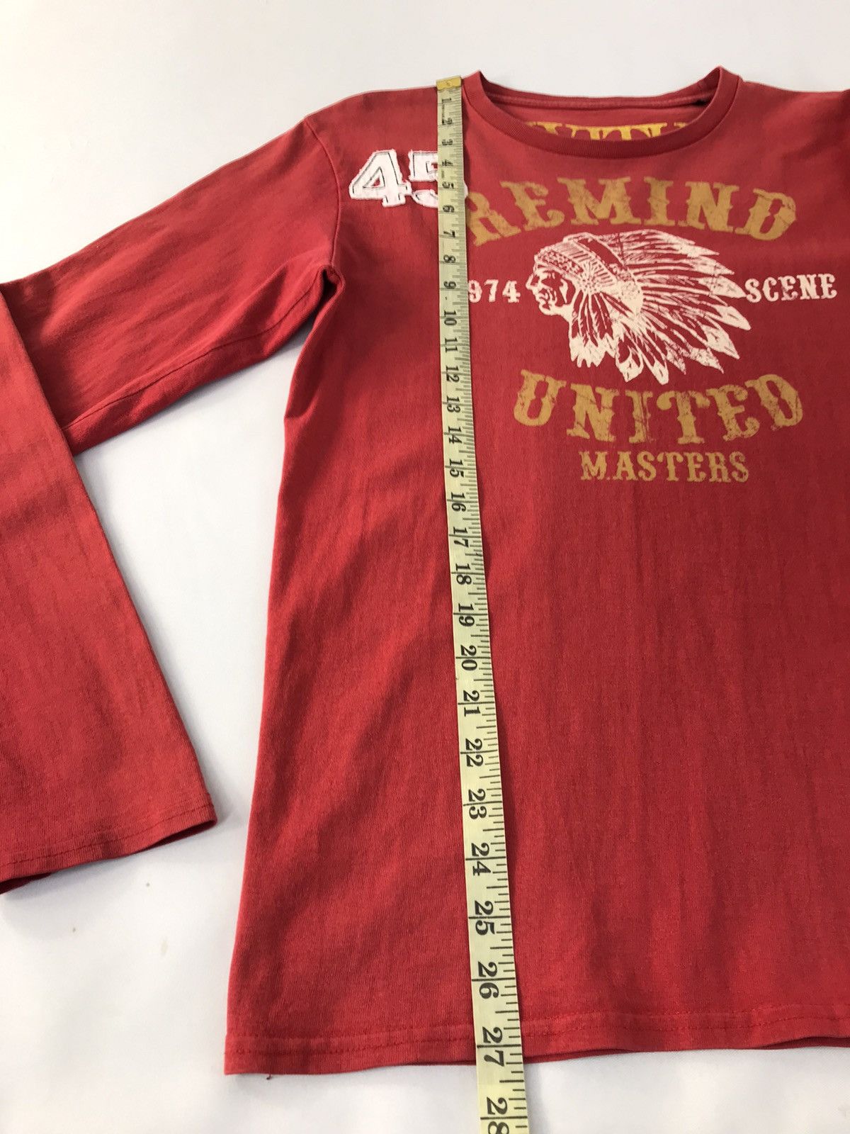Vintage Remind 1974 Scene United Masted Big Logo Apache Long Sleeve Size US M / EU 48-50 / 2 - 12 Thumbnail