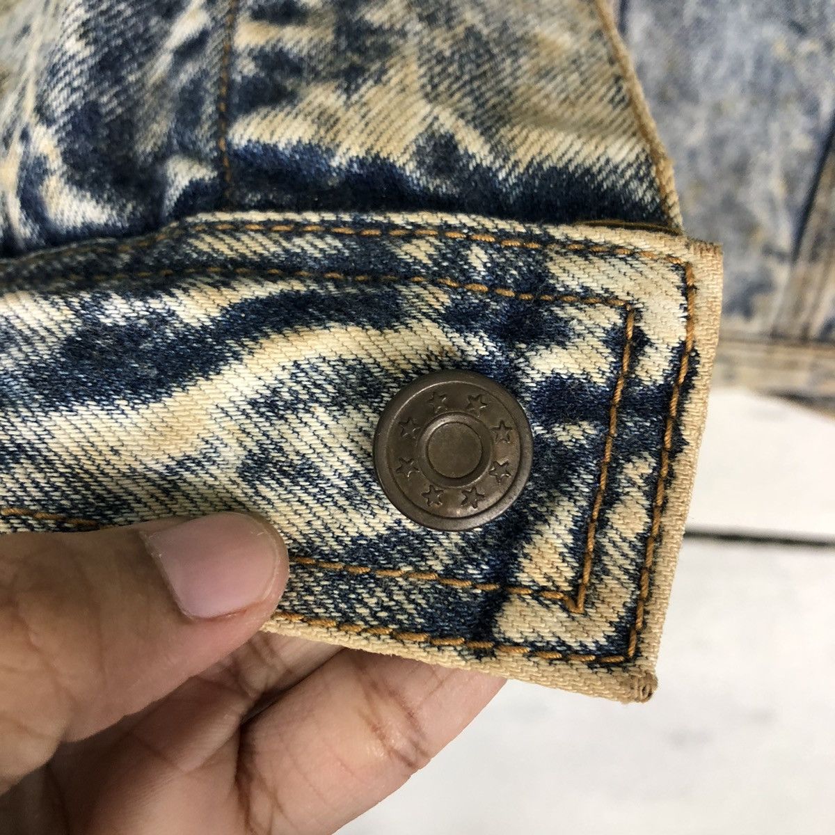Japanese Brand 🔥Vintage Trucker Denim Jacket Biker Modern House Japan Size US M / EU 48-50 / 2 - 22 Thumbnail