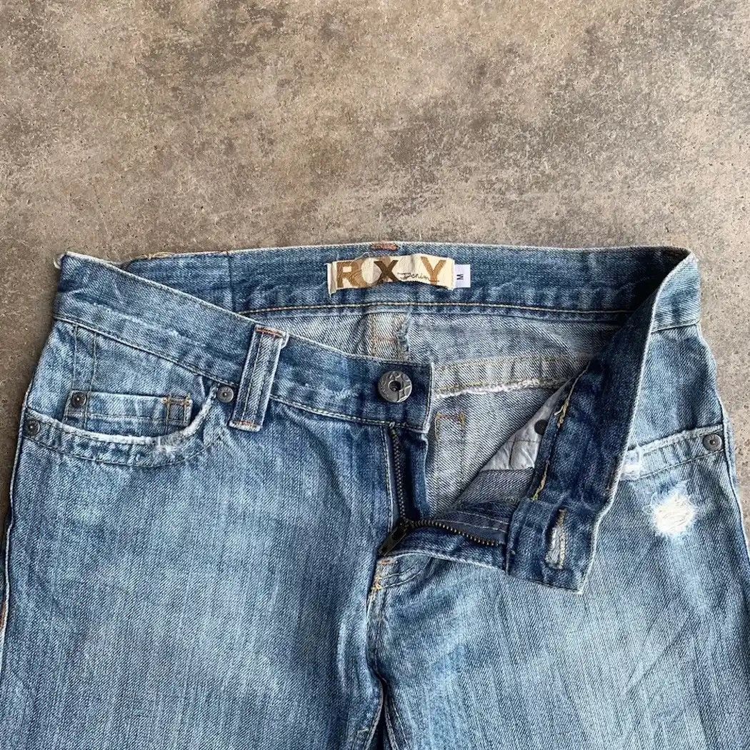 Vintage Vintage Roxy Jeans Ripped Denim Ankle Pants Waist 30 Size US 30 / EU 46 - 10 Thumbnail