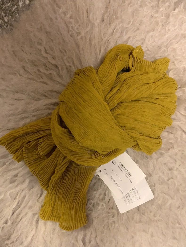 Issey Miyake Issey Miyake Yellow see-through wicker long sleeves Size M / US 6-8 / IT 42-44 - 2 Thumbnail