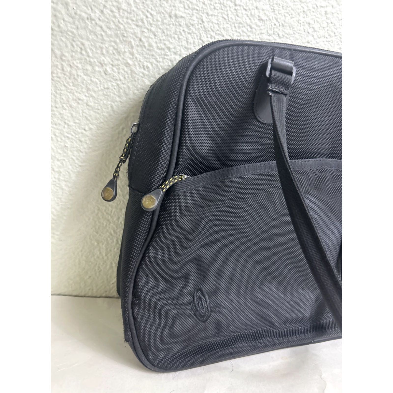 Vintage Timbuk2 Marina Computer Padded Laptop Handbag Shoulder Bag Black - Medium Women’s Nylon Exterior Padded Laptop Case Bag Size ONE SIZE - 2 Thumbnail