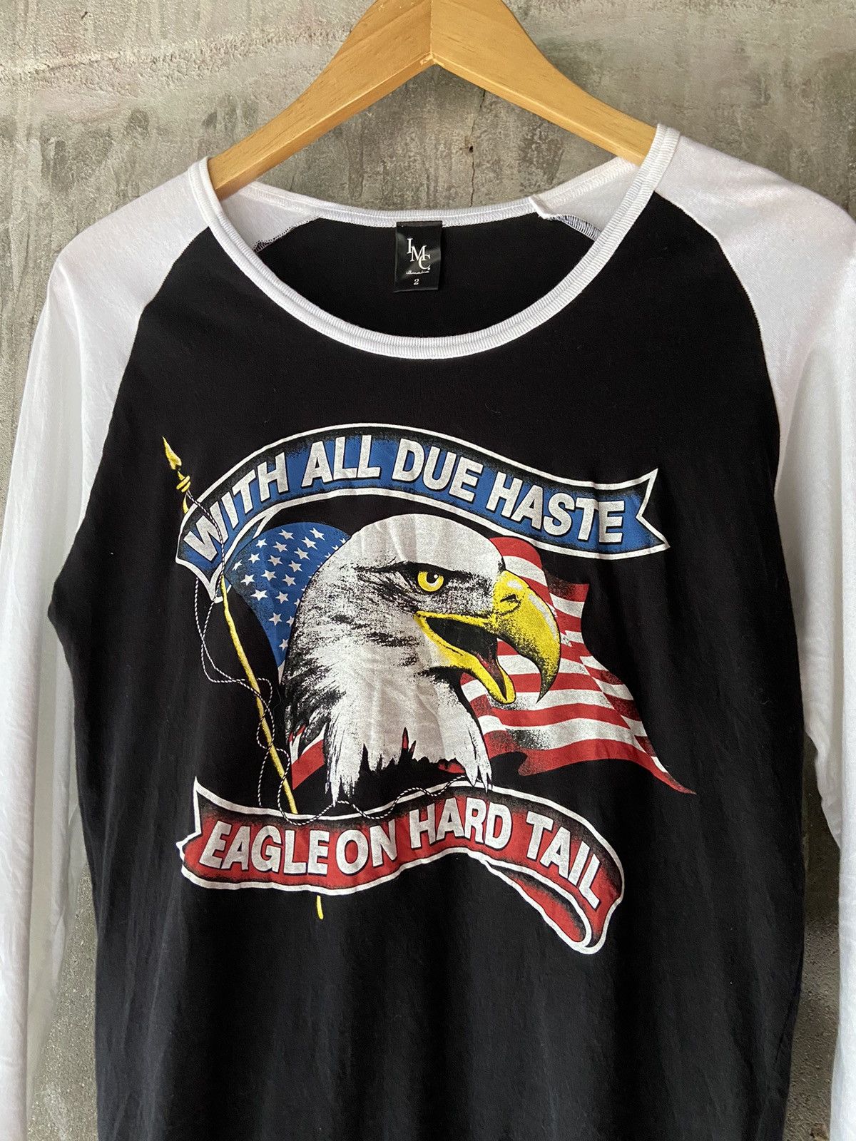 If Six Was Nine 🌸EAGLE ON HARD TAIL LONG SLEEVE Size US S / EU 44-46 / 1 - 2 Thumbnail