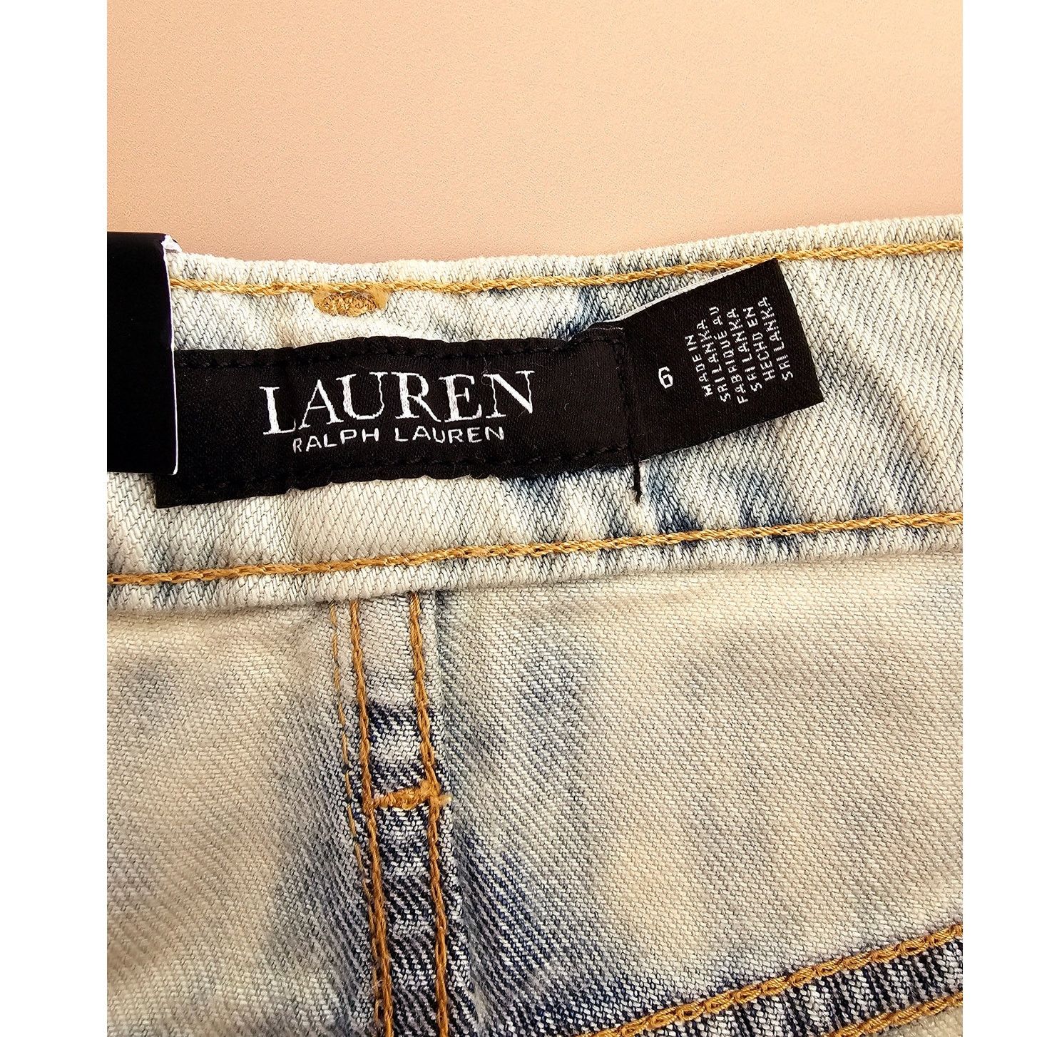 Lauren Ralph Lauren Ralph Lauren Patchwork Relax Tapered Ankle Jeans 28/6 Size 28" / US 6 / IT 42 - 14 Thumbnail