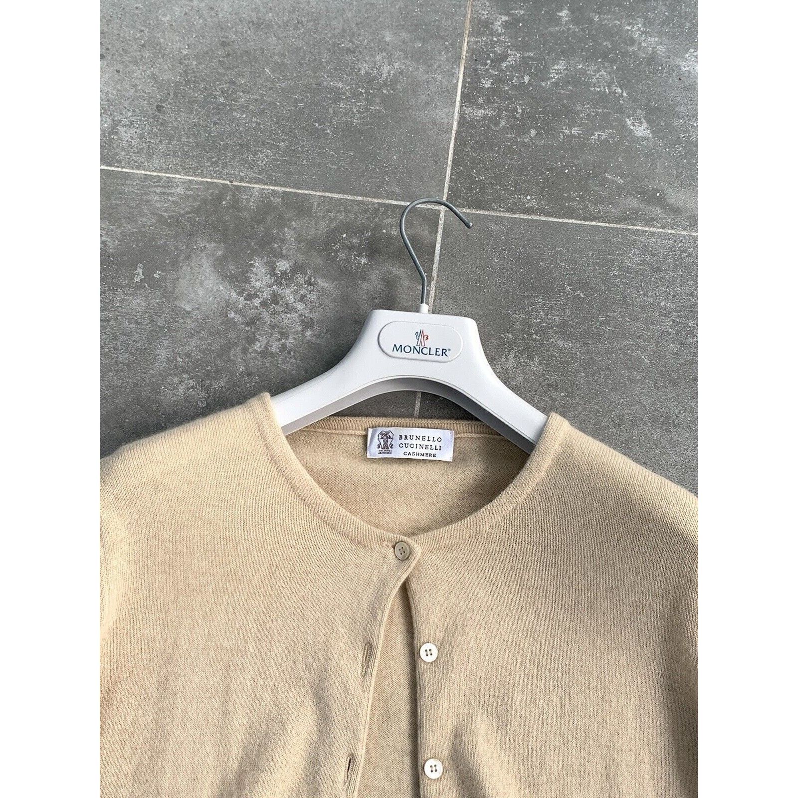 Brunello Cucinelli Women's BRUNELLO CUCINELLI CASHMERE Cardigan Sweater SZ S-M Size M / US 6-8 / IT 42-44 - 3 Thumbnail