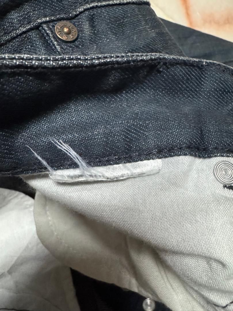 Vintage Vintage Japanese Denim Clothing Mudwash Dark Distressed Jean Size US 30 / EU 46 - 10 Thumbnail