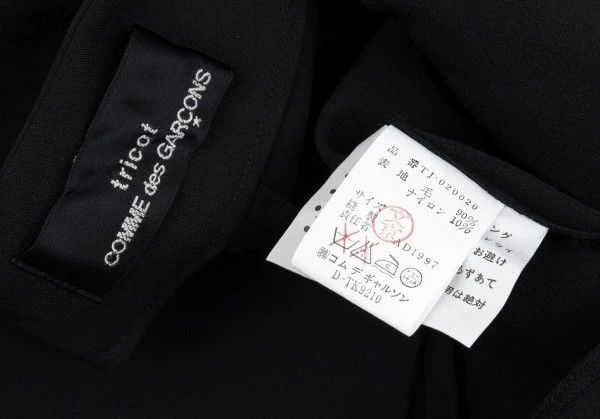 Comme des Garcons Comme des Garcons Pin-decorated wool short sleeve coat Size M / US 6-8 / IT 42-44 - 9 Thumbnail