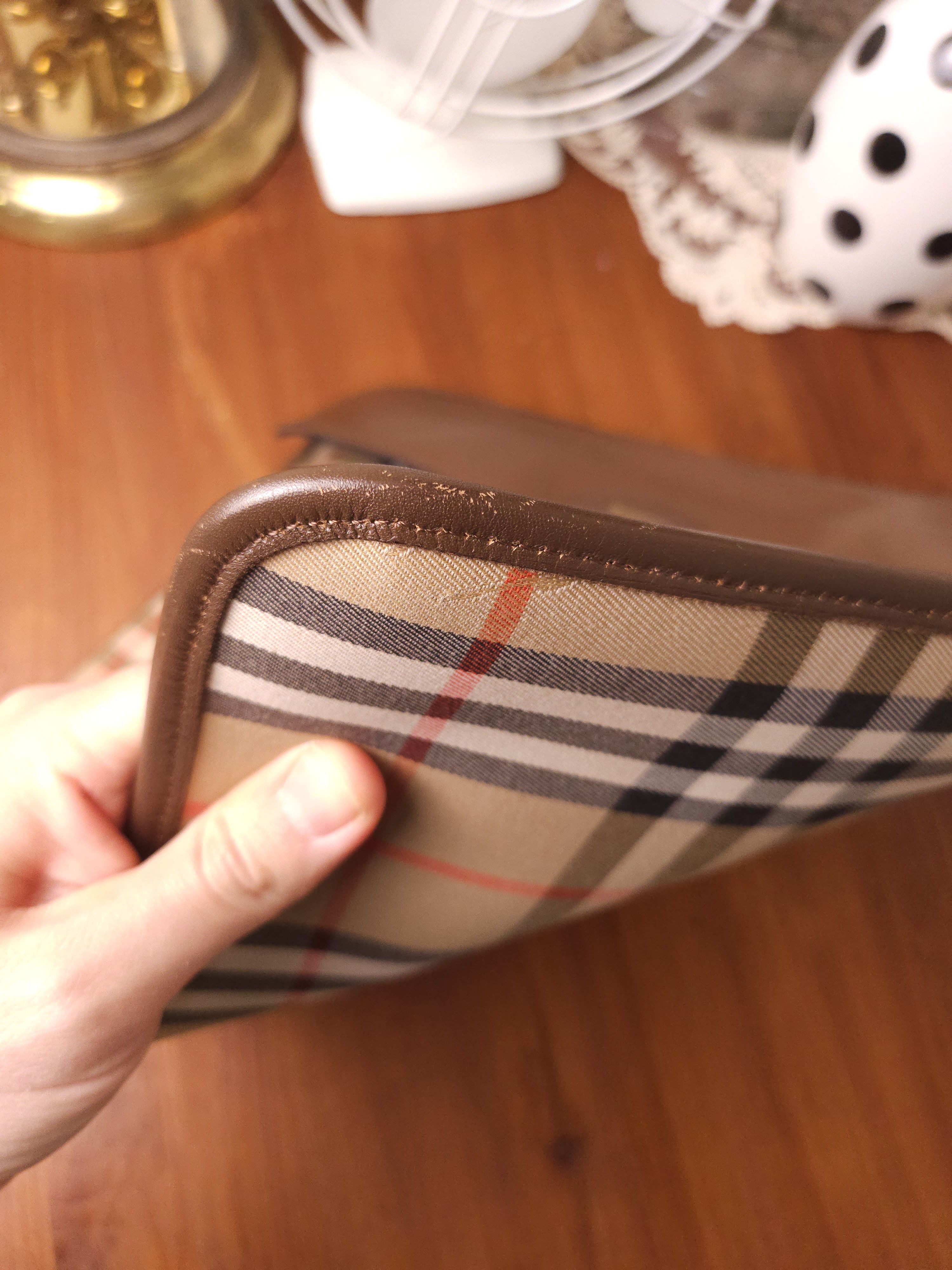 Burberry Burberry Nova Check Laptop Pouch Size ONE SIZE - 6 Thumbnail