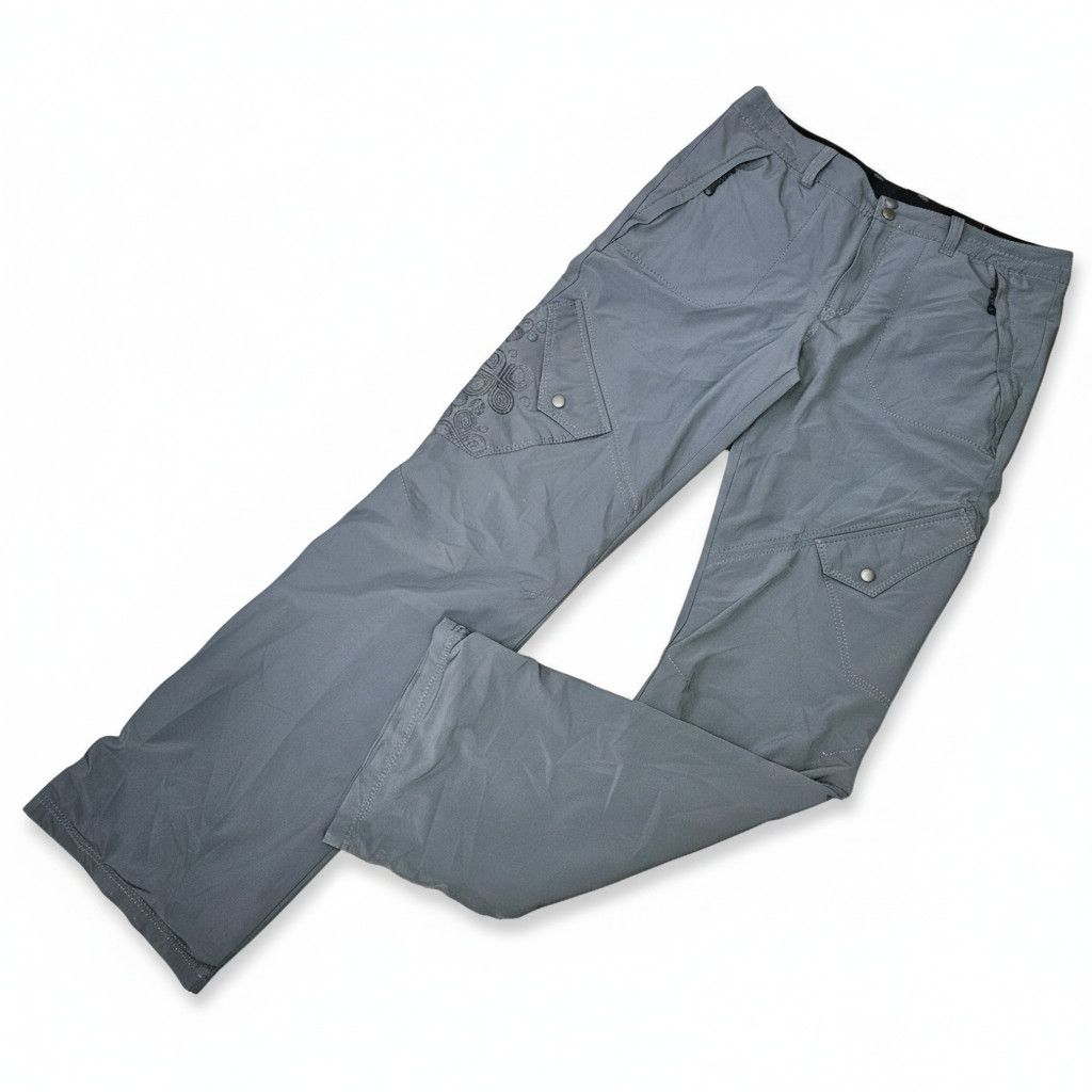 Eddie Bauer Eddie Bauer Size 12/L Ski Pants Grey Water Resistant Fleece Size 30" / US 8 / IT 44 - 1 Thumbnail