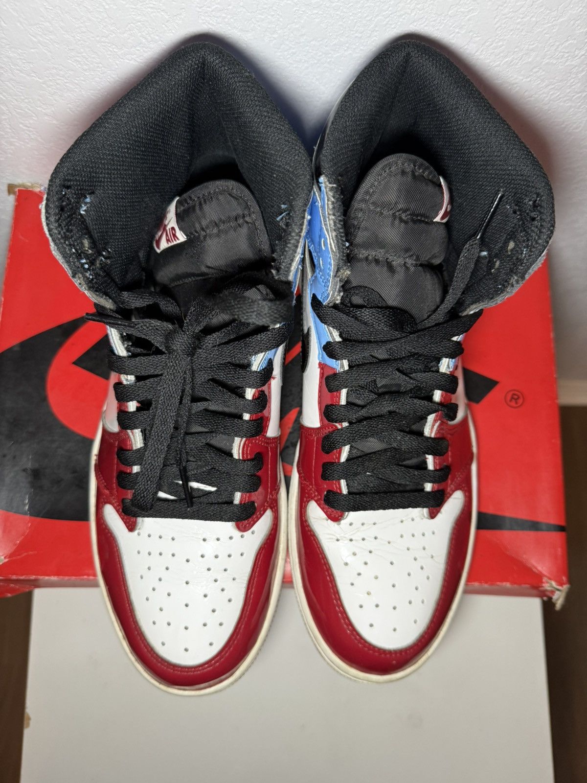 Jordan Brand Jordan 1 fearless Unc High Size US 10 / EU 43 - 4 Thumbnail