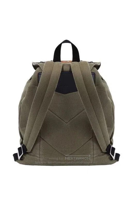 Yves Saint Laurent military green patch backpack from saint laurent. Size ONE SIZE - 8 Thumbnail