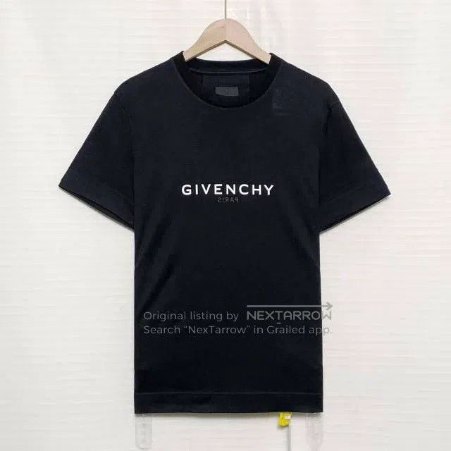 Givenchy Givenchy Reversed Logo Short Sleeve T-Shirt Size US M / EU 48-50 / 2 - 1 Thumbnail