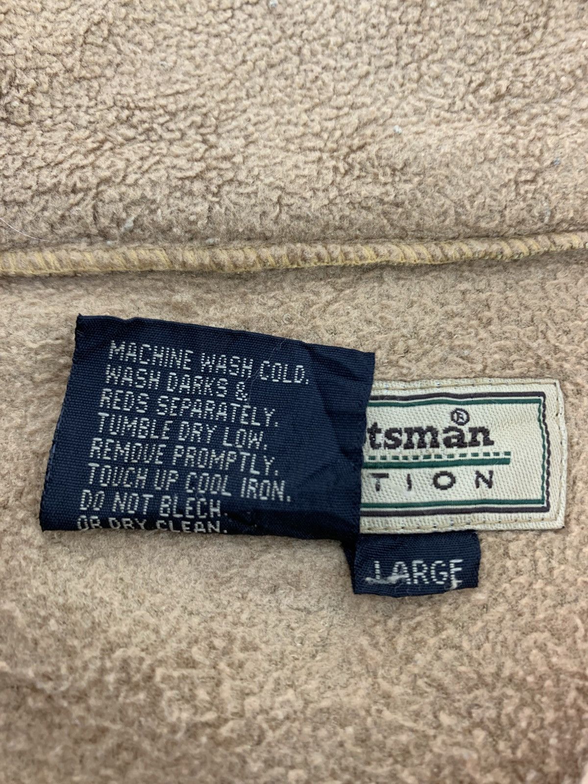 Japanese Brand 90s Flying Scotsman Fleece Half Zip Embroidery Logo Size US L / EU 52-54 / 3 - 6 Thumbnail