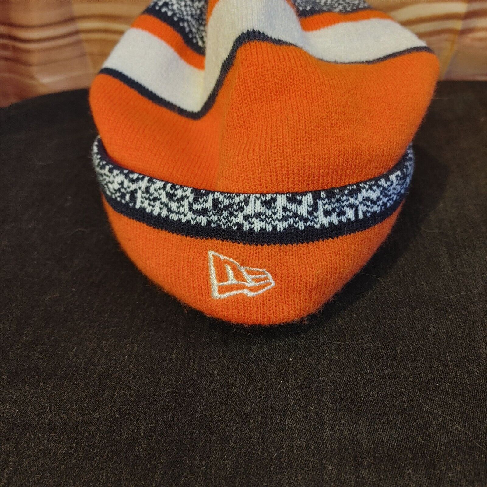 NFL NFL New Era Denver Bronco's Football Wool Knitted Orange Bea Size ONE SIZE - 2 Thumbnail