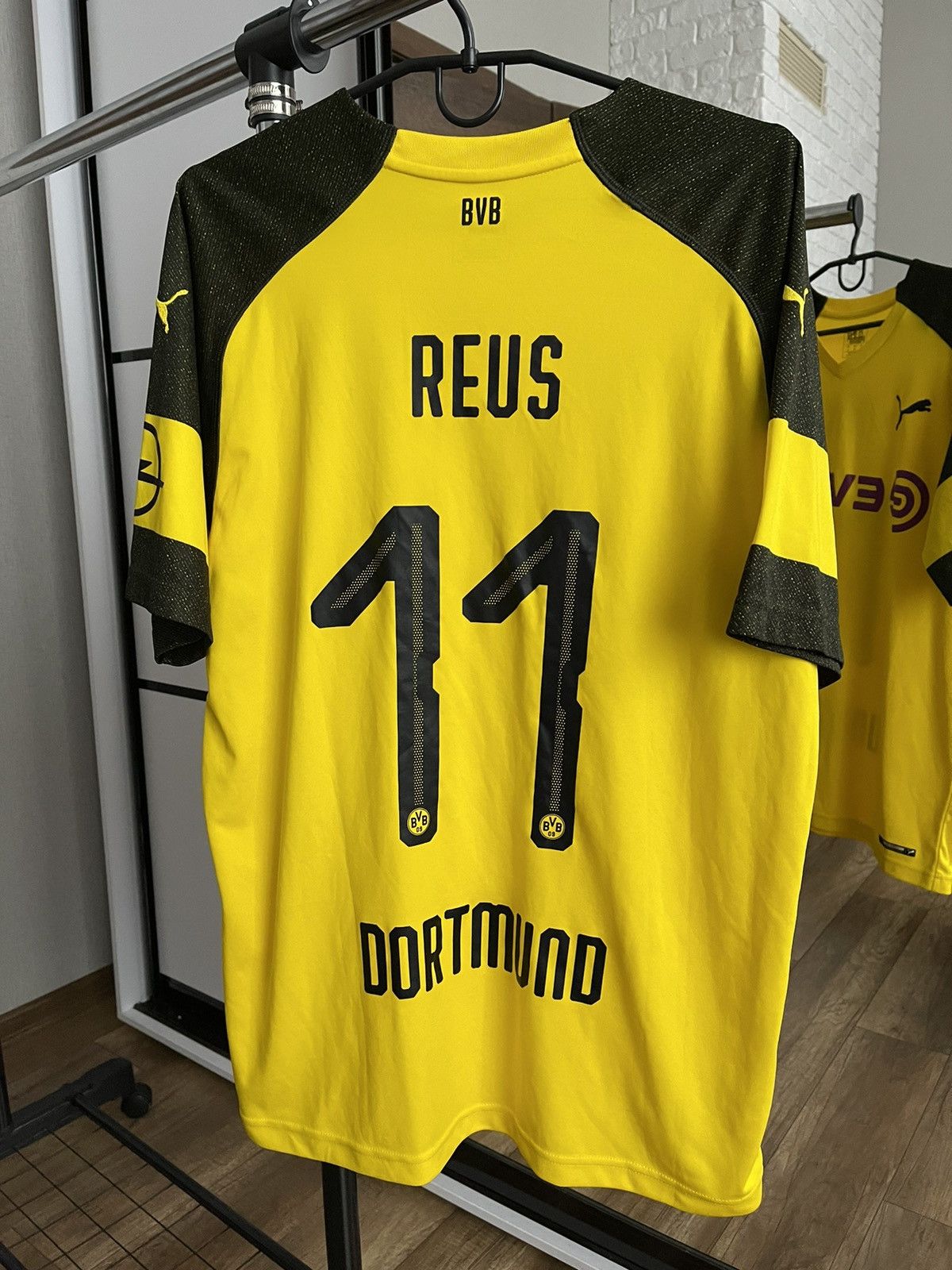 2018/2019 Borussia Dortmund Puma Reus Soccer Jersey Vintage
