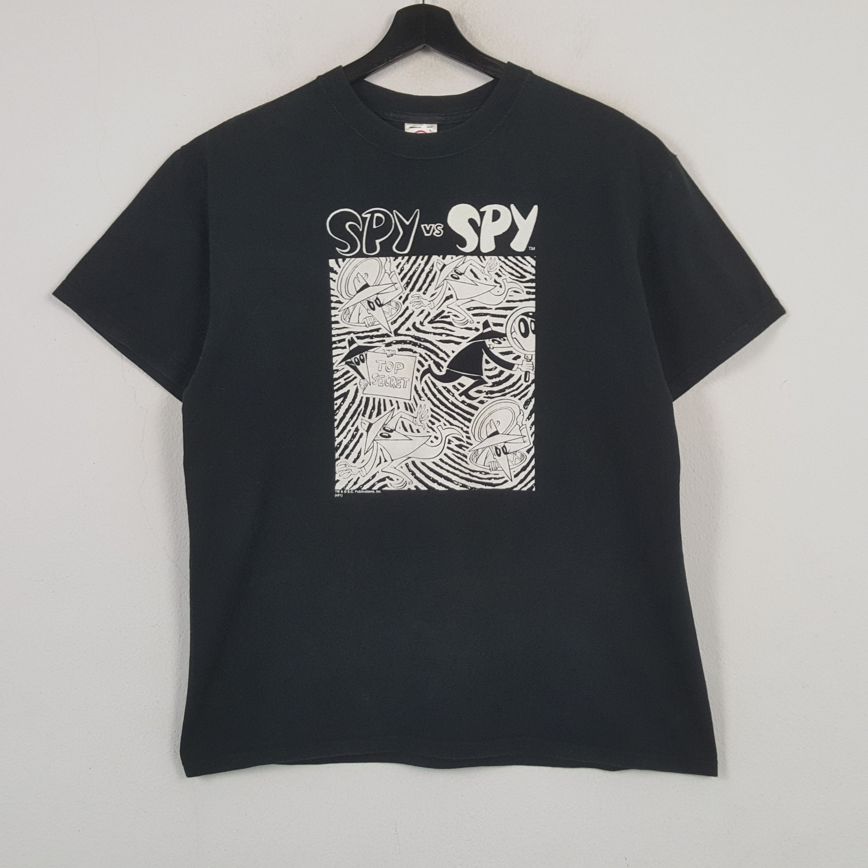 Vintage SPY VS SPY Video Games Promo Style Tshirt 31 Size US L / EU 52-54 / 3 - 1 Thumbnail