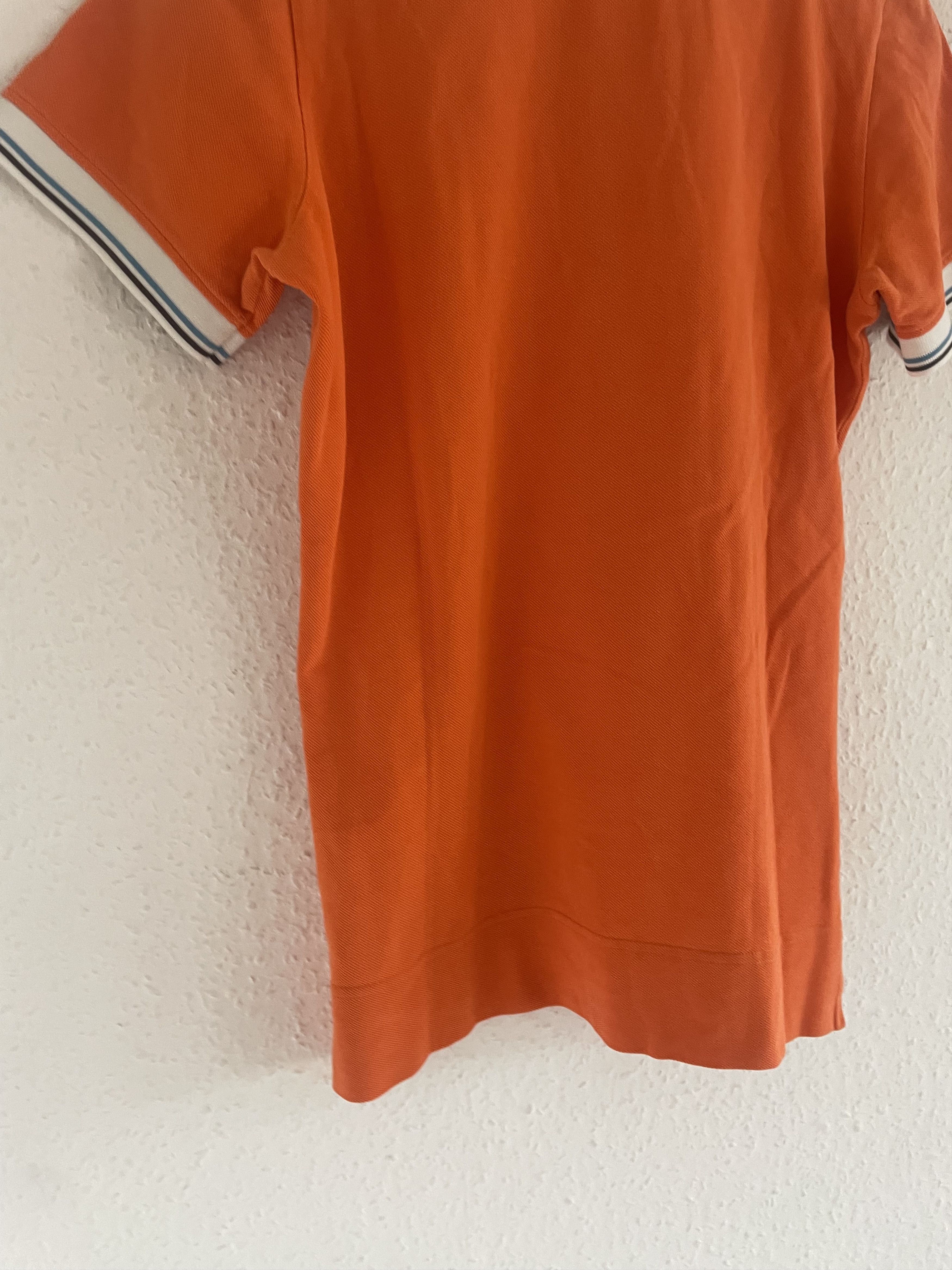 Dsquared2 SS05 Graffiti Logo Polo Orange Size US L / EU 52-54 / 3 - 8 Thumbnail