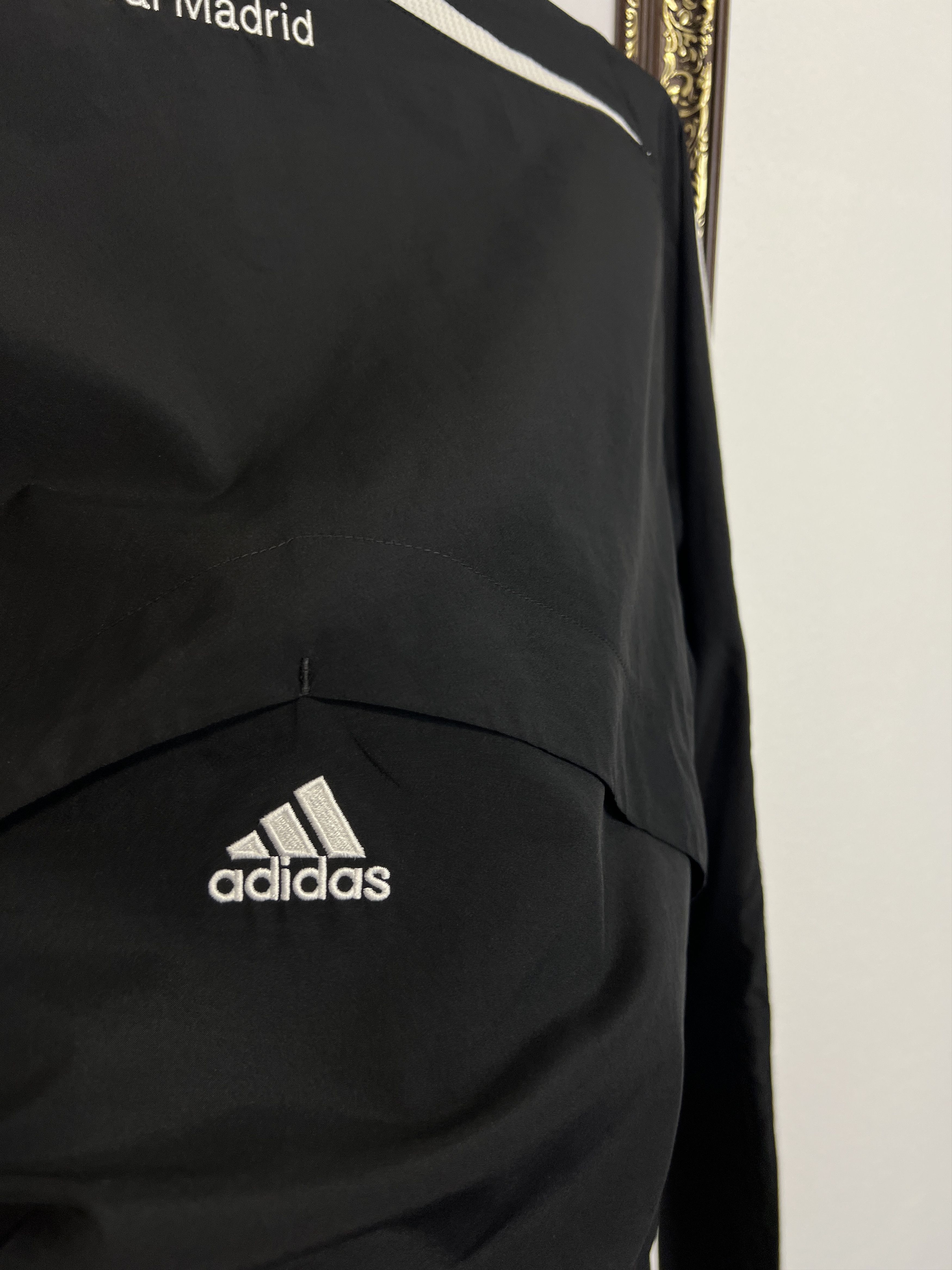 Adidas Vintage Real Madrid Football Train Jacket Soccer Track Top Size US M / EU 48-50 / 2 - 12 Thumbnail