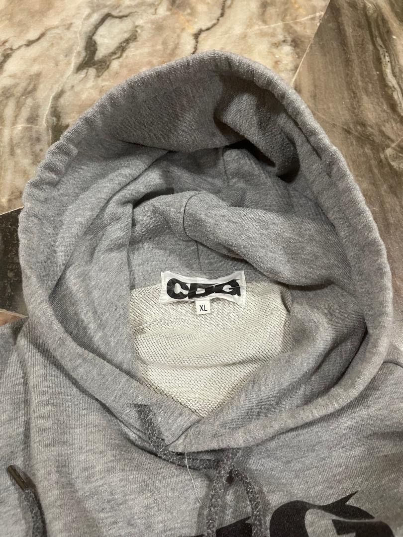 CDG by Comme des Garcons AD2019 Comme Des Garcons CDG Grey Hoodie Size US XL / EU 56 / 4 - 6 Thumbnail