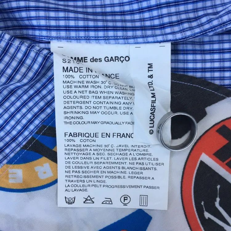 Comme des Garcons Comme des Garcons Star Wars Print Shirt Size US XS / EU 42 / 0 - 7 Thumbnail
