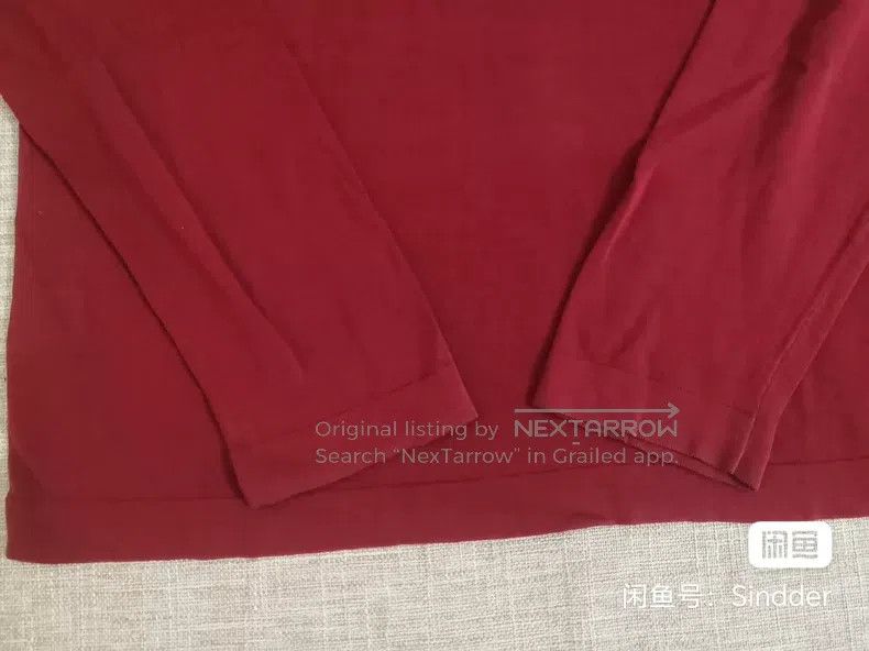Hermes Hermes Red knitted sweater Size US M / EU 48-50 / 2 - 5 Thumbnail