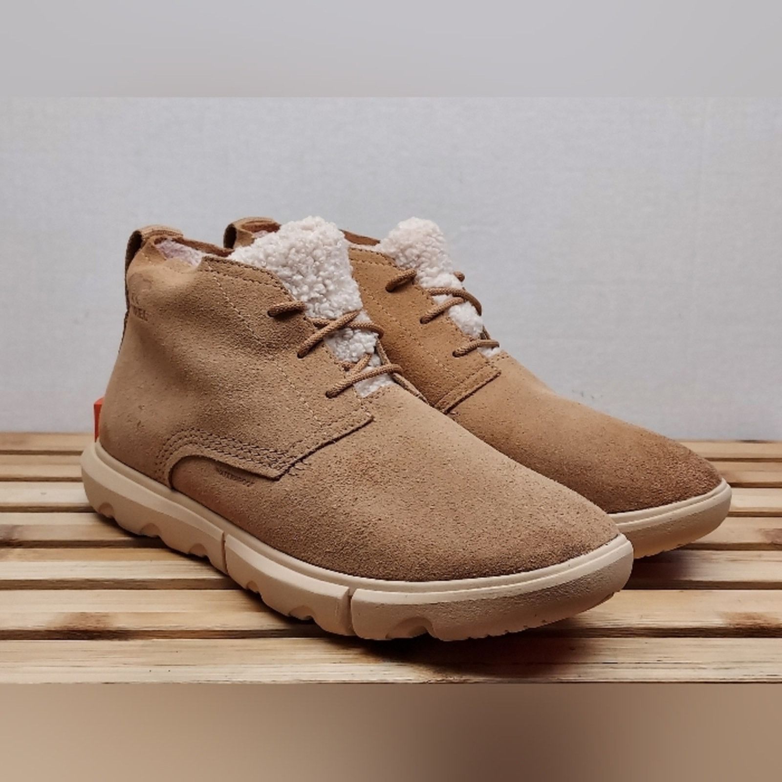 SOREL SOREL Womens | Tan | Explorer II Drift Winter Shoes Size 11 Size US 11 / IT 41 - 1 Thumbnail