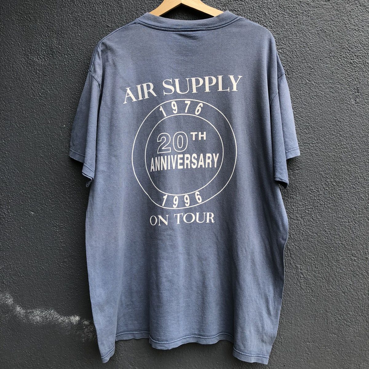 Band Tees Vintage 90s Sunfaded Air Supply Tour Tee Size US XL / EU 56 / 4 - 10 Thumbnail