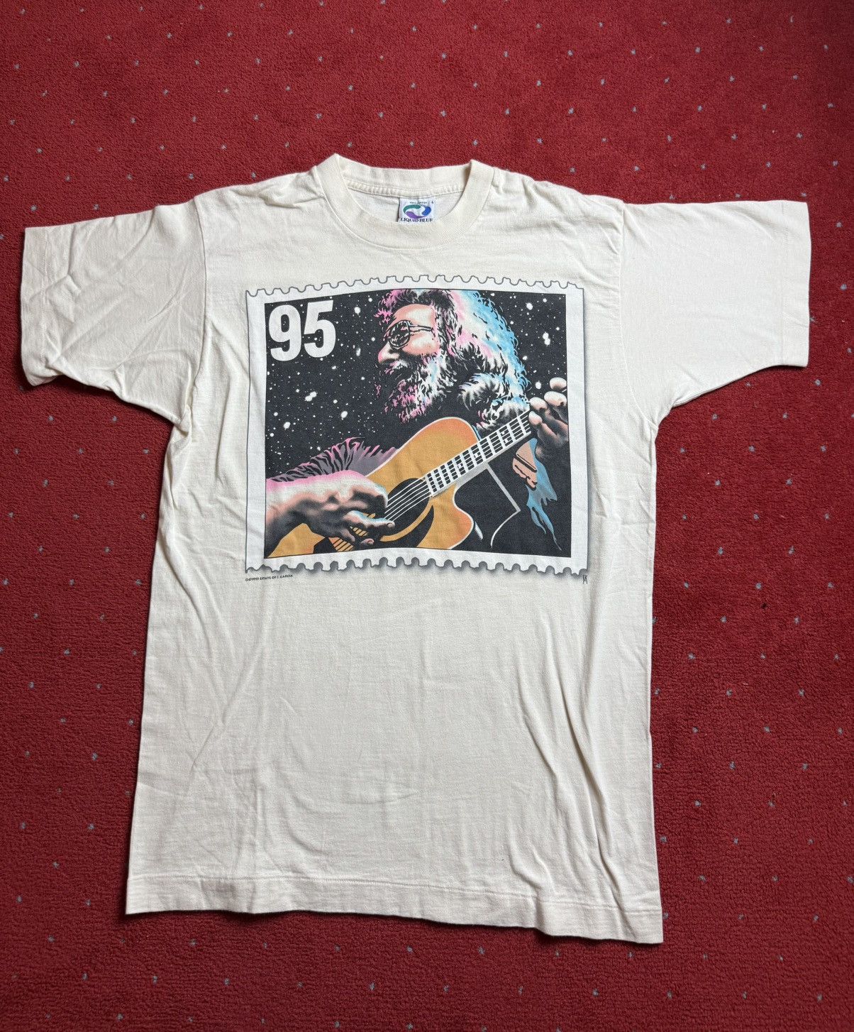 Vintage Vintage Grateful Dead Jerry Garcia Shirt 1995 Size US XL / EU 56 / 4 - 1 Thumbnail