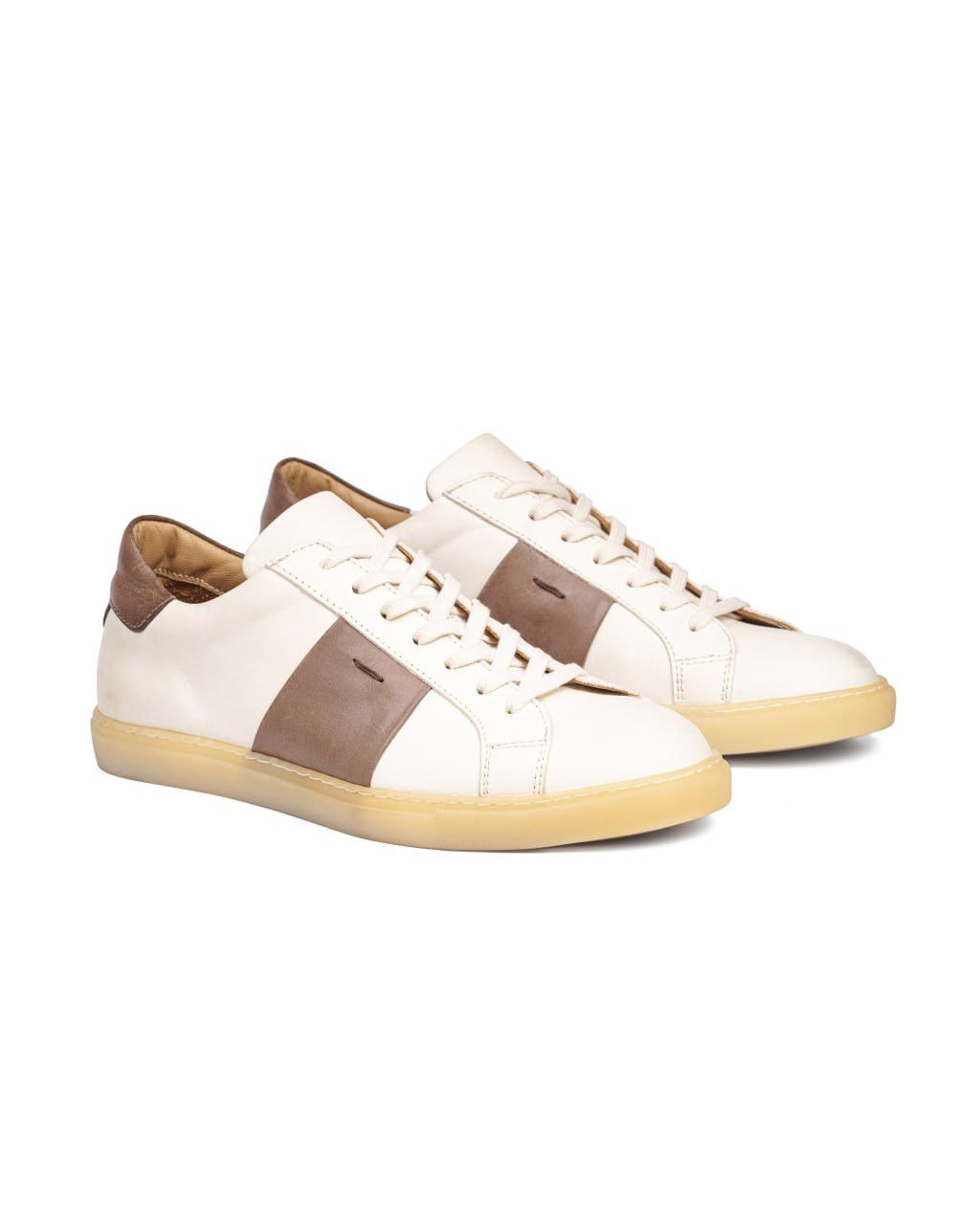 Other SALE | ERNESTO DOLANI / HANDCRAFTED LEATHER SNEAKERS Size US 9 / EU 42 - 1 Thumbnail