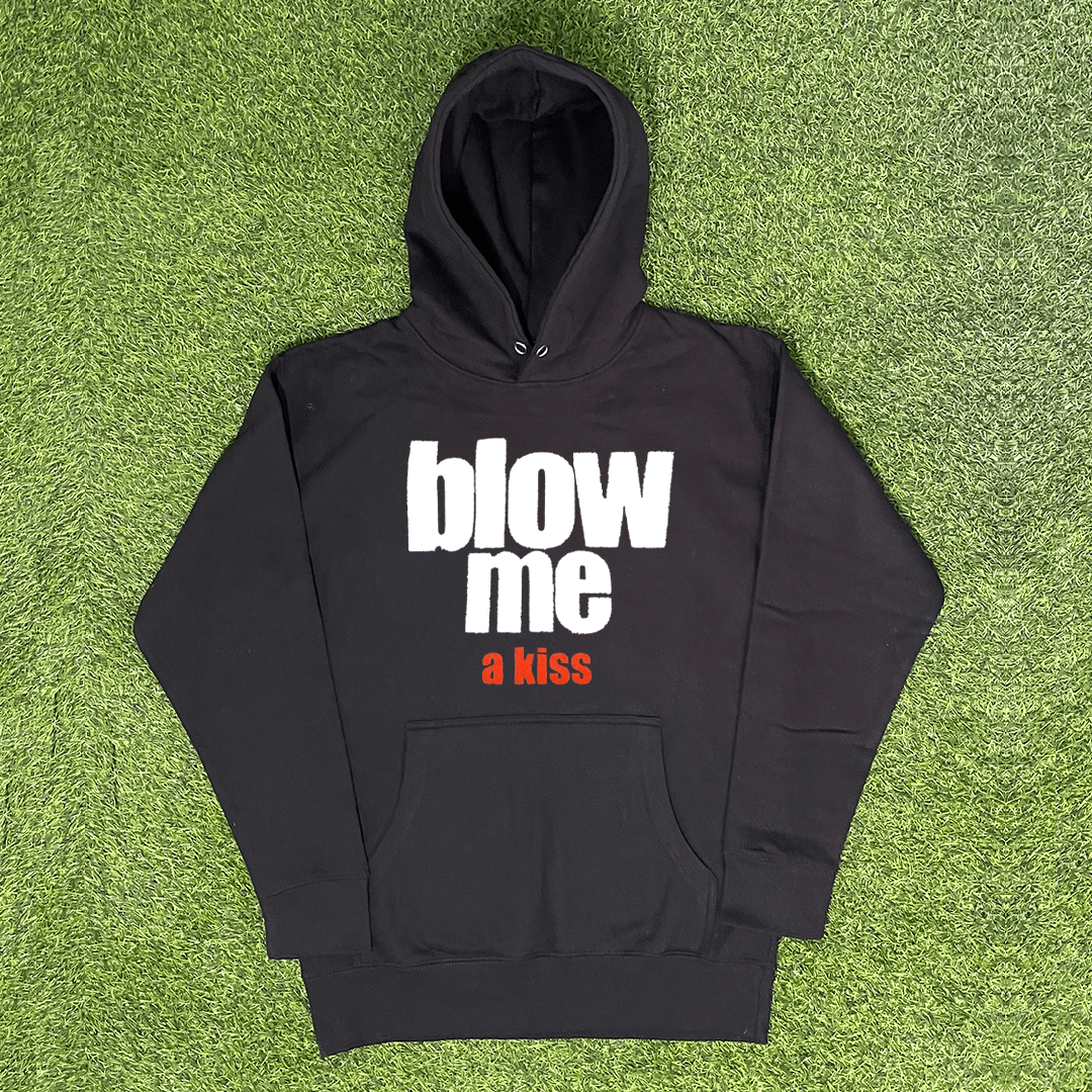 Vintage BLOW ME A KISS HOODIE Size US S / EU 44-46 / 1 - 1 Preview