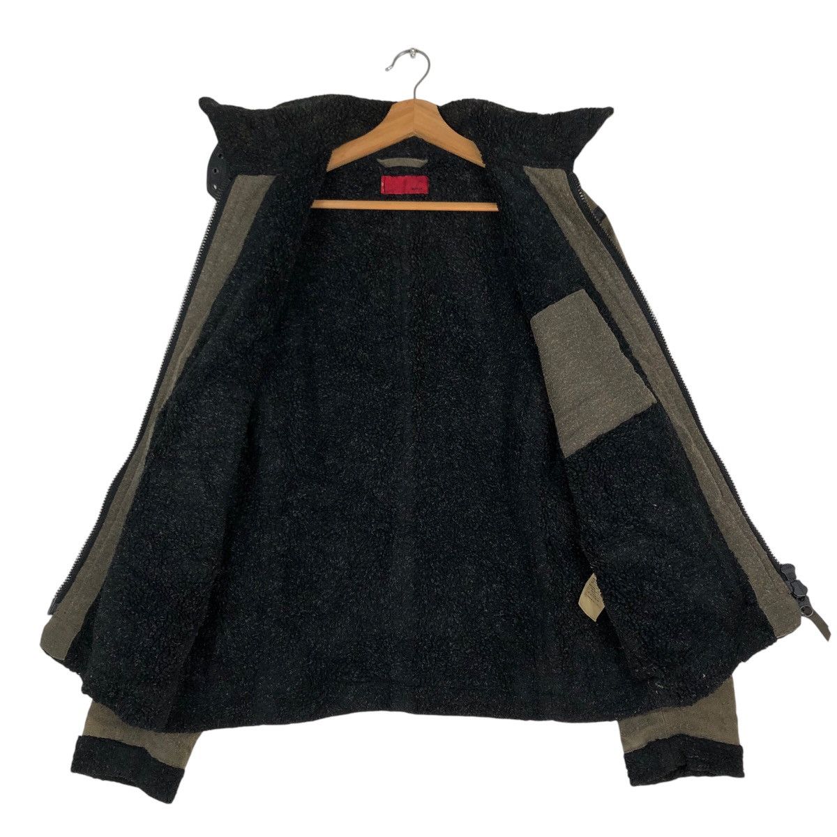 Japanese Brand 🔥VINTAGE SHEARLING BLANKET JACKET LEVIS ZIPPER Size US M / EU 48-50 / 2 - 13 Thumbnail