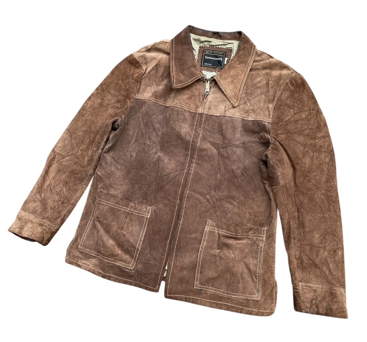 Towncraft 🔥Accept Binding🔥 Vintage Towncraft Jc Penney Leather Jacket Size US M / EU 48-50 / 2 - 2 Thumbnail