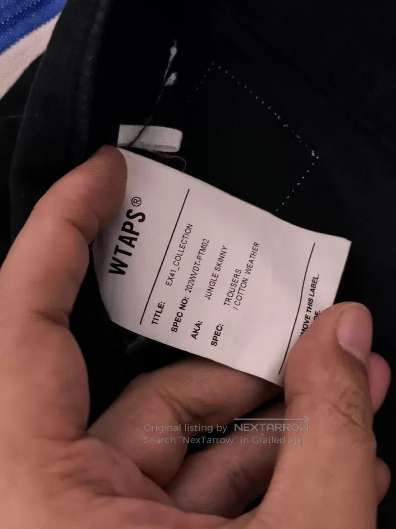 Wtaps Wtaps size 4 Black Work Pants Size US 34 / EU 50 - 4 Thumbnail