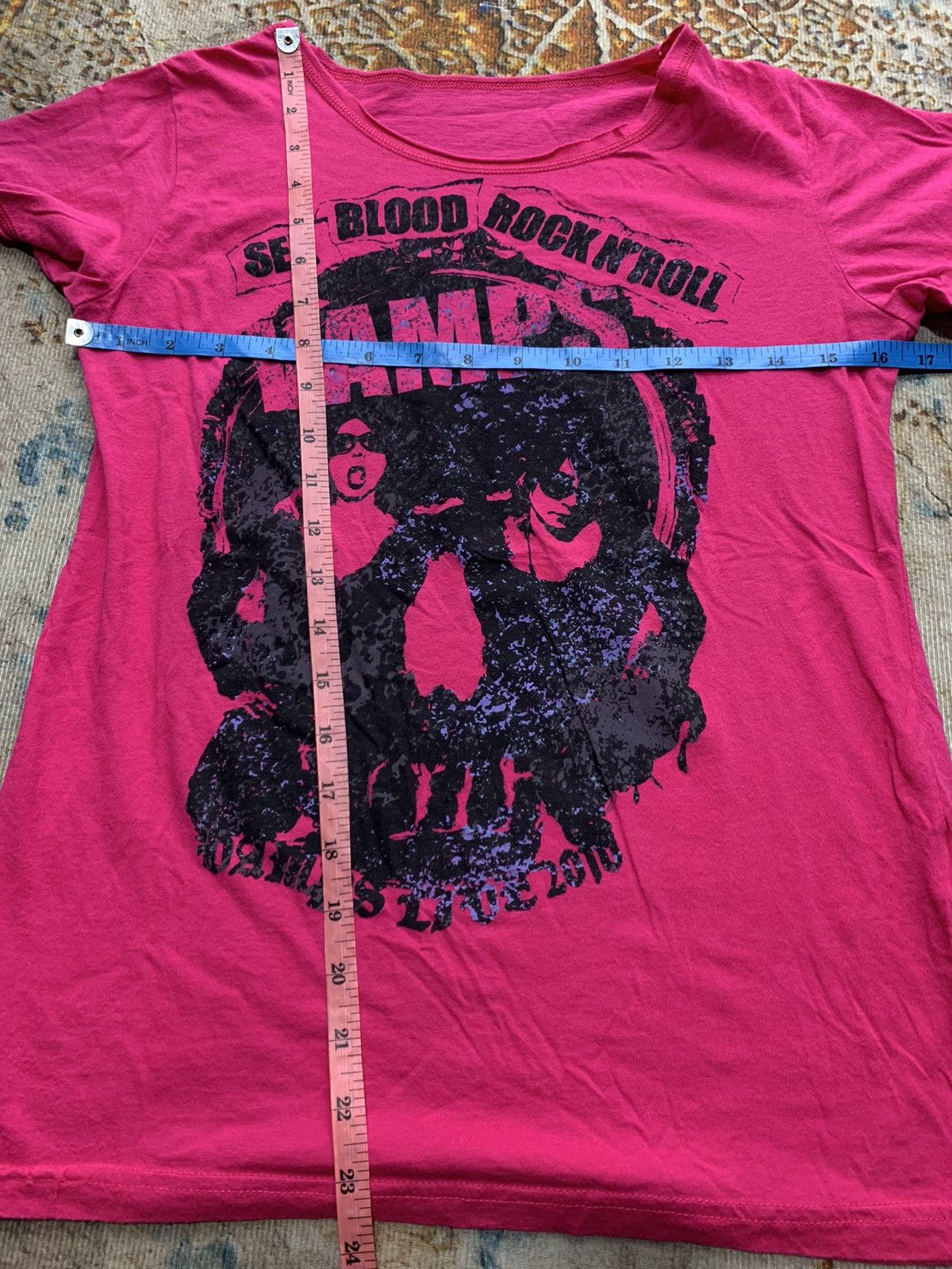 If Six Was Nine ❤️‍🔥BINDING OFFER❤️‍🔥VAMPS SEX BOOLD ROCK N’ROLL TEE Size US S / EU 44-46 / 1 - 4 Thumbnail