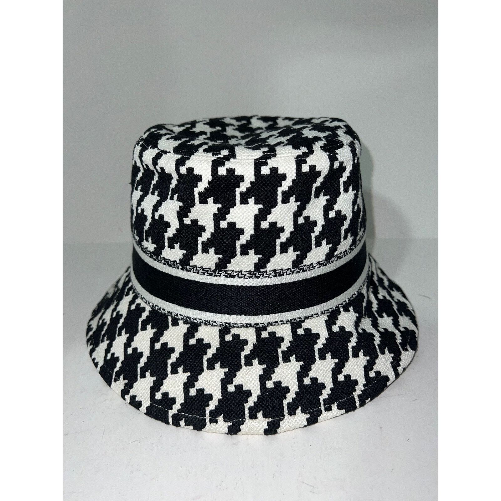 Dior Christian Dior Jacquard Cotton Logo Sun Bucket Hat 57 Size ONE SIZE - 5 Thumbnail
