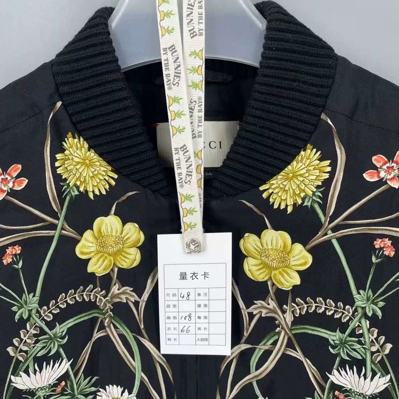 Gucci Gucci Mulberry silk baseball uniform jacket 2502-Nextarrow Size US M / EU 48-50 / 2 - 5 Thumbnail