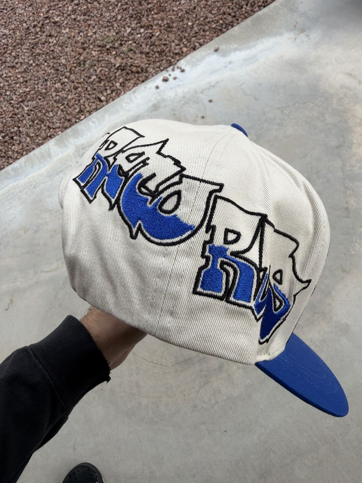 HELLSTAR Hellstar Records Blue & White Logo Hat Snapback New Size ONE SIZE - 3 Thumbnail