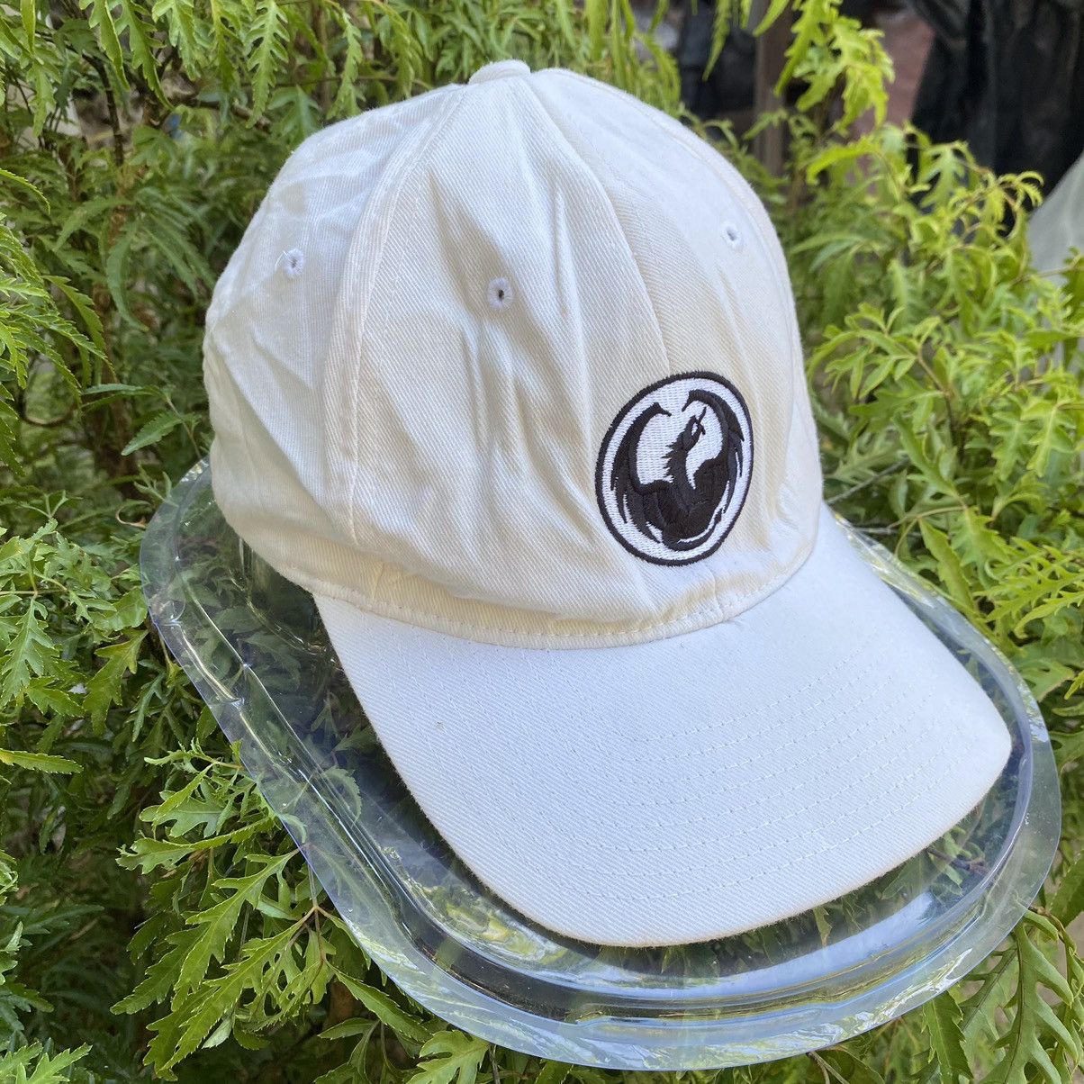 Vintage 🔥Distressed🔥Y2K Vintage Dragon Optical Skatebord Cap Flexfit Size ONE SIZE - 4 Thumbnail
