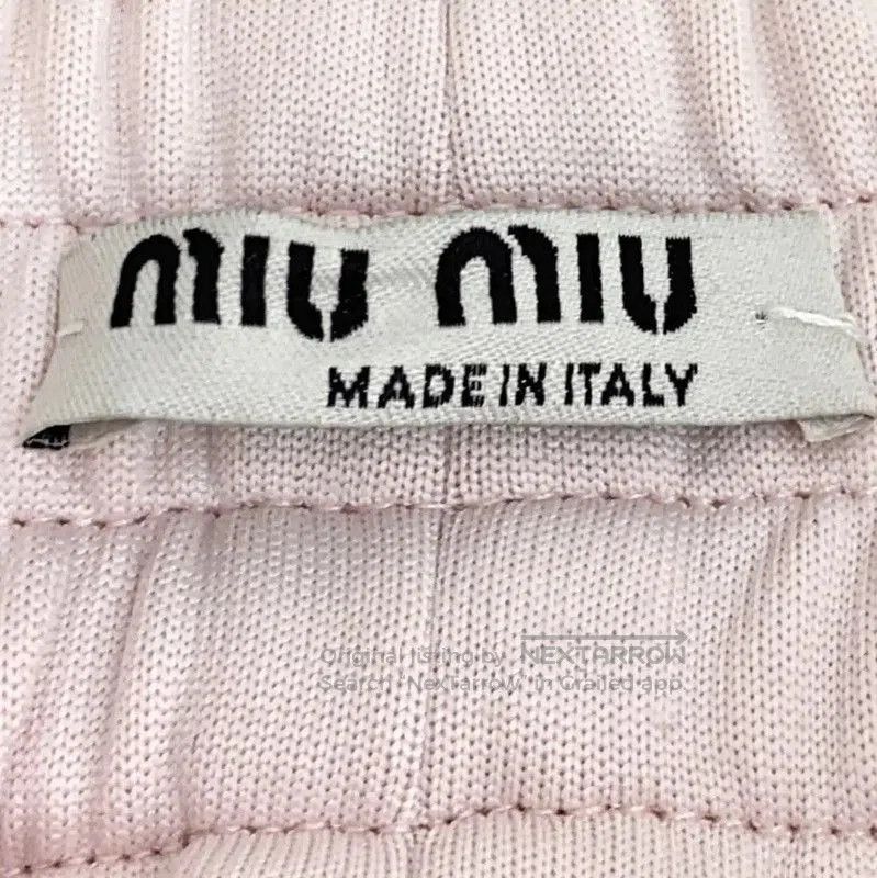 Miu Miu Miu Miu Pink Casual Pants for Women . Size 22" - 7 Thumbnail