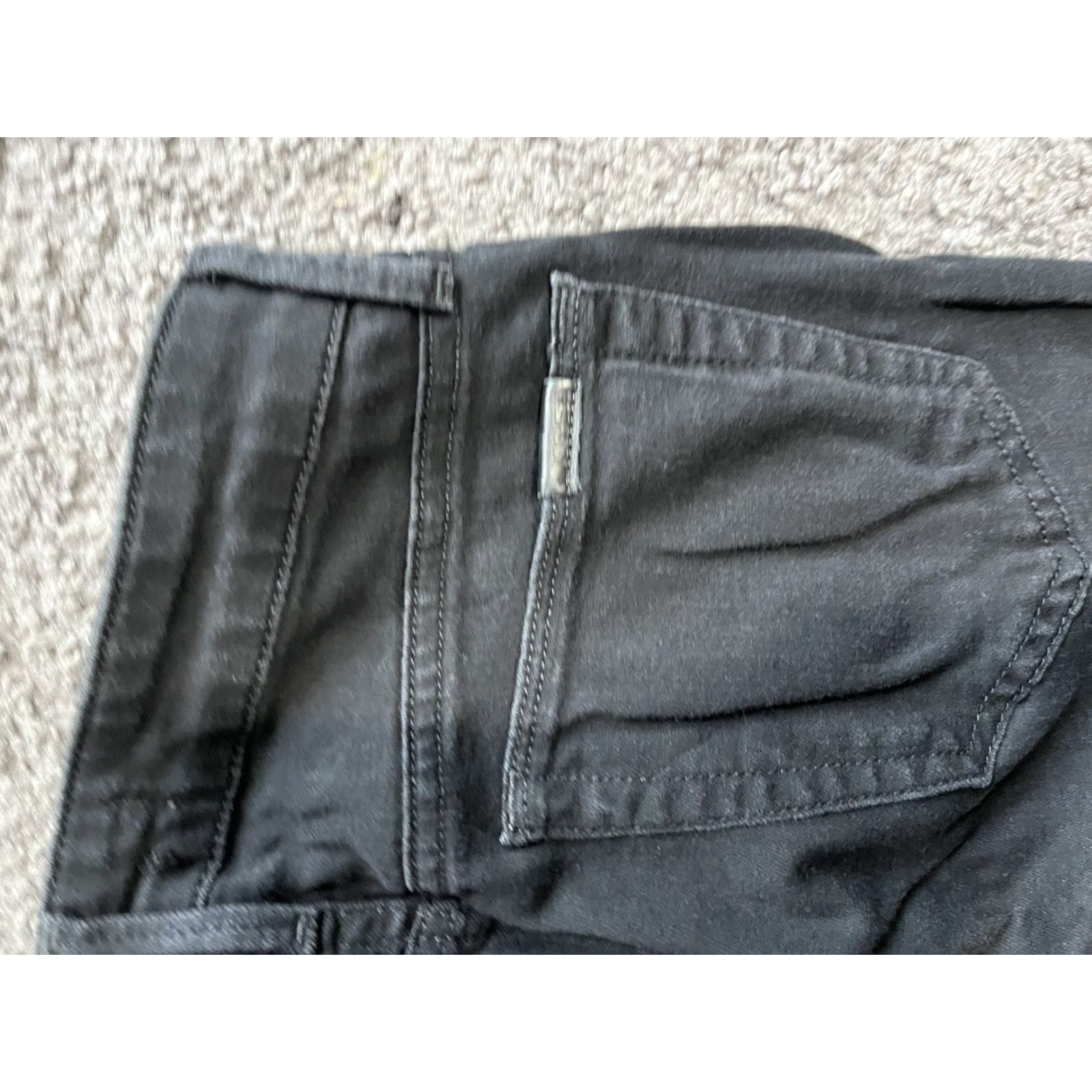 Vintage JOE'S Jeans The Charlie High Rise Skinny Ankle Jeans Women's Size 26 Black Rinse Denim Skinny Fit 5-Pocket Regular Rise WWB Ladies Size 26" / US 2 / IT 38 - 5 Thumbnail