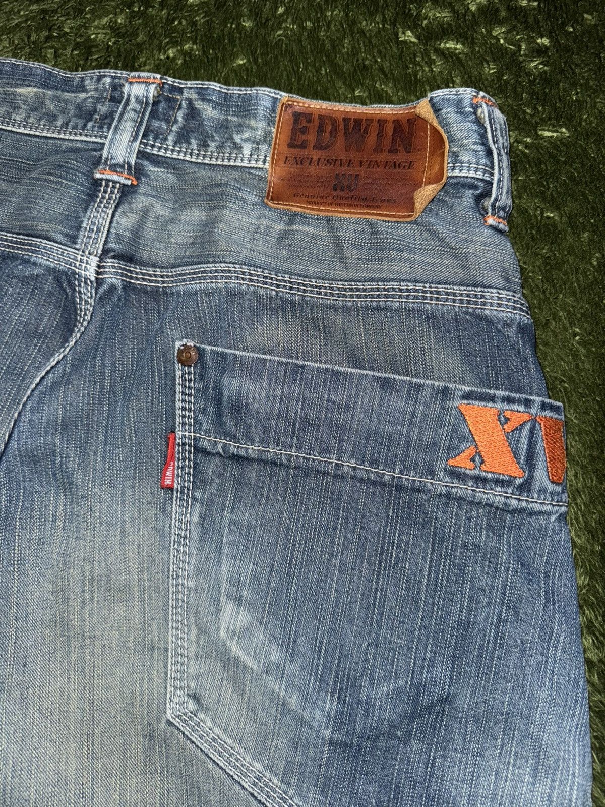 Edwin [32] EDWIN Japan Panel Detail Triple-Stitch Denim Pants Size US 32 / EU 48 - 11 Thumbnail