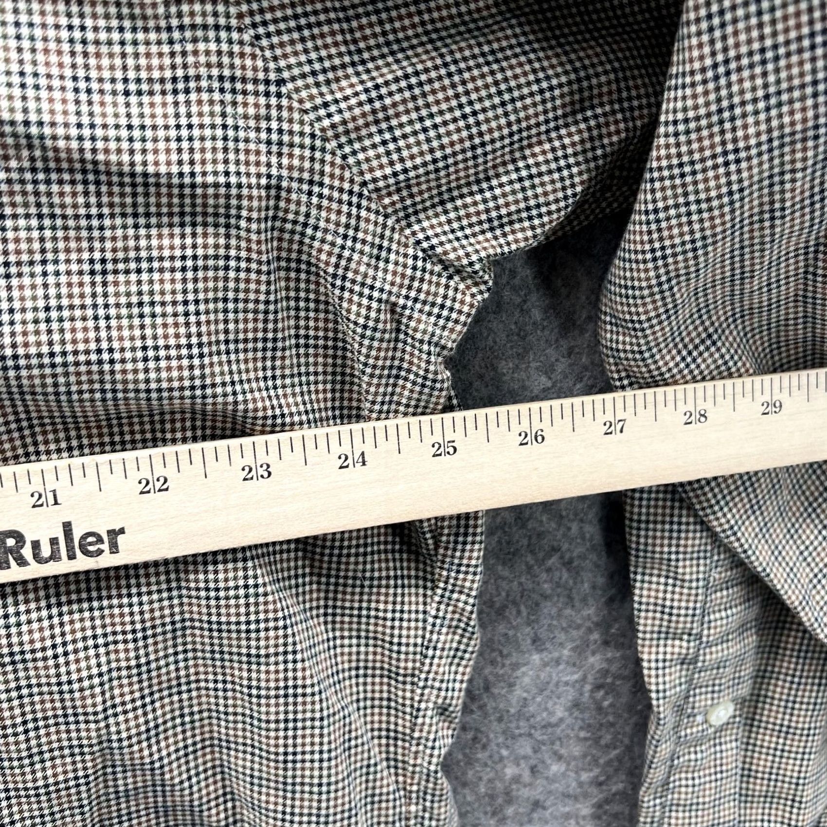 Ralph Lauren Ralph Lauren Shirt Men L Beige Plaid Button-Down Vtg Casual Classic Ch... Size US L / EU 52-54 / 3 - 7 Thumbnail