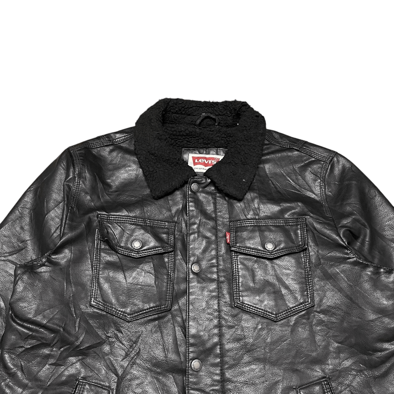 Levi's Levis Sherpa Jacket Size US M / EU 48-50 / 2 - 2 Thumbnail